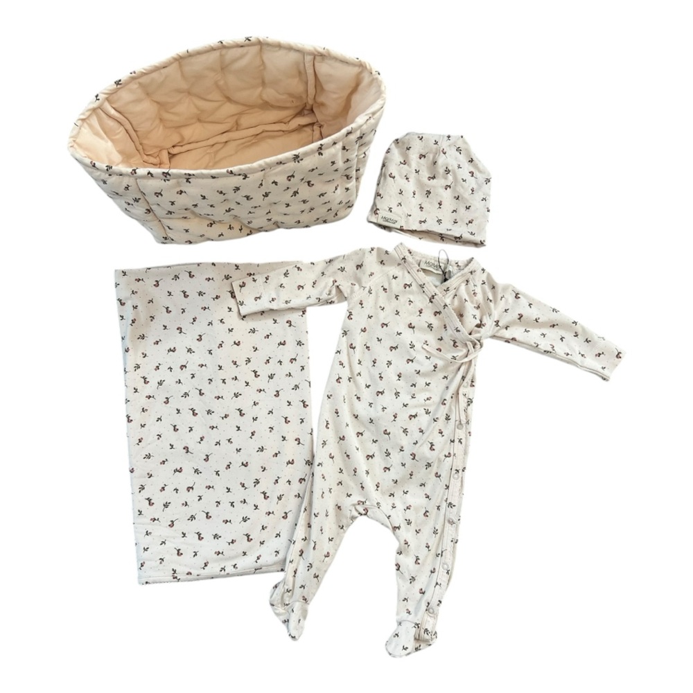 Adorable Cream Kids Matching Set